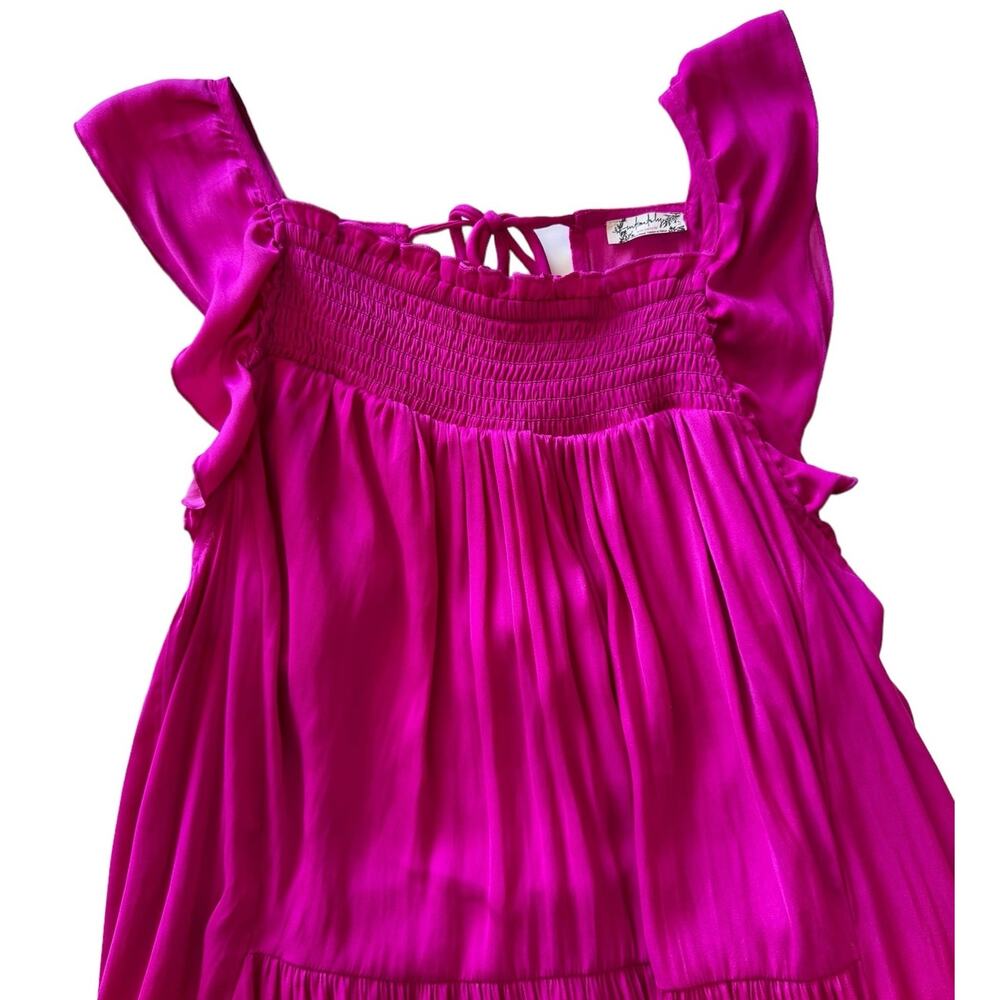 Intimately Free People Want Your Love Pink Mini Babydoll Dress Small - Picture 7 of 12